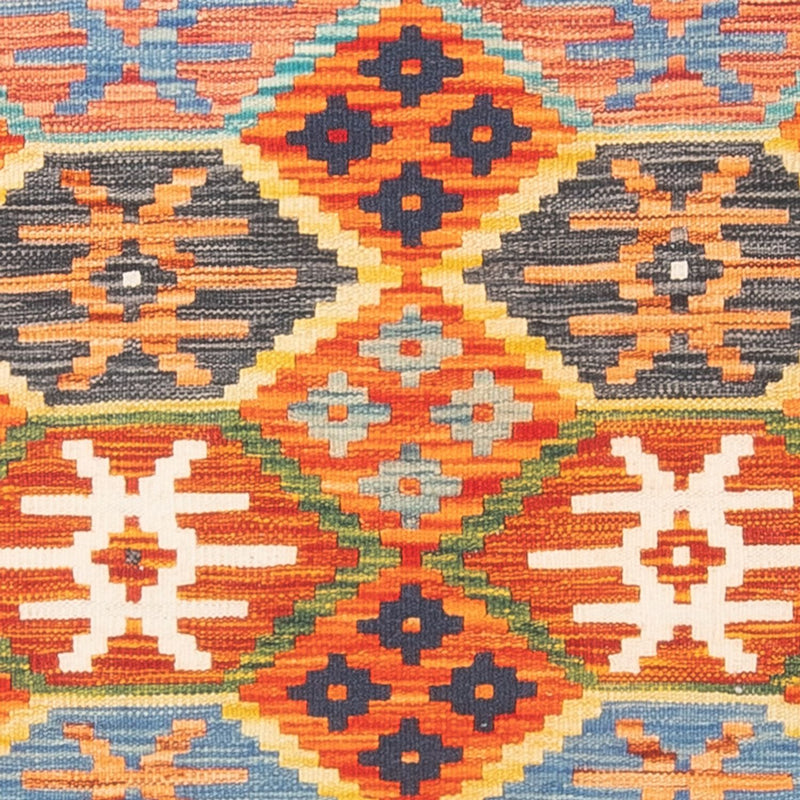Tapis Kelim - Splash - 150 x 99 cm - multicolore