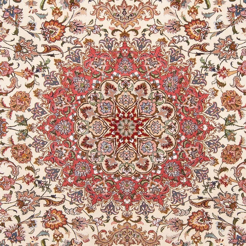 Tapis persan - Tabriz - Royal - 302 x 200 cm - crème