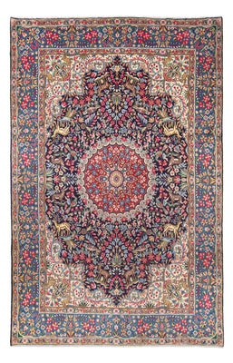 Tapis persan - Classique - 306 x 192 cm - rouge foncé