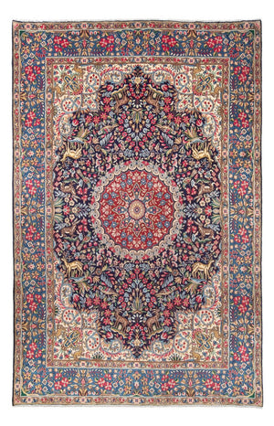 Tapis persan - Classique - 306 x 192 cm - rouge foncé