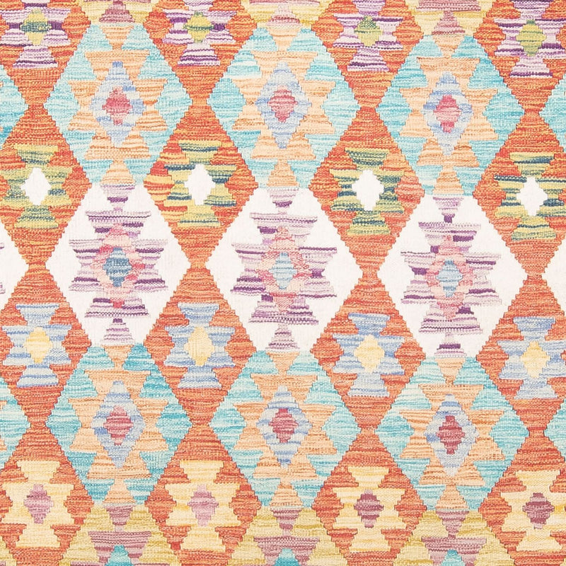 Tapis Kelim - Splash - 298 x 199 cm - multicolore