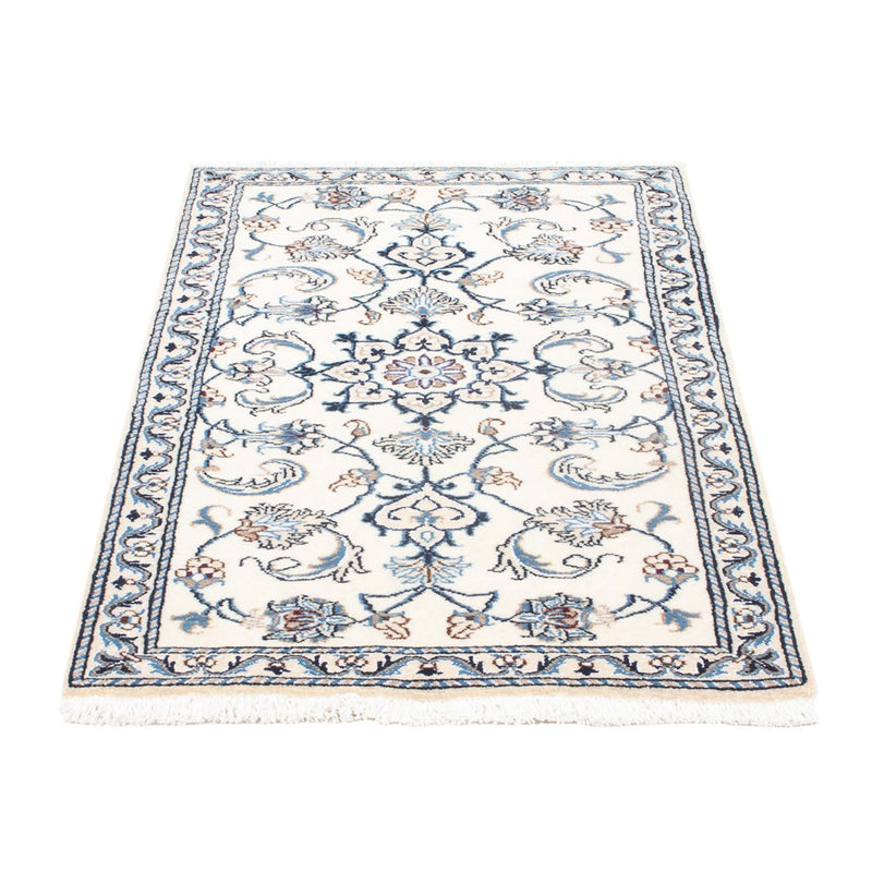 Tapis persan - Nain - 127 x 67 cm - crème