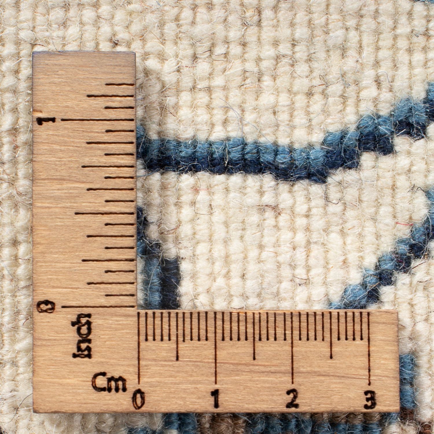 Tapis persan - Nain - 127 x 67 cm - crème
