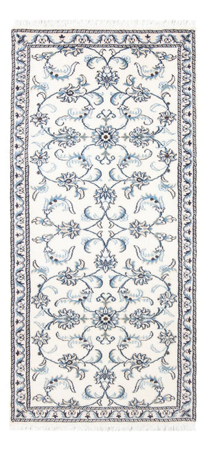 Tapis de couloir Tapis persan - Nain - 184 x 76 cm - crème
