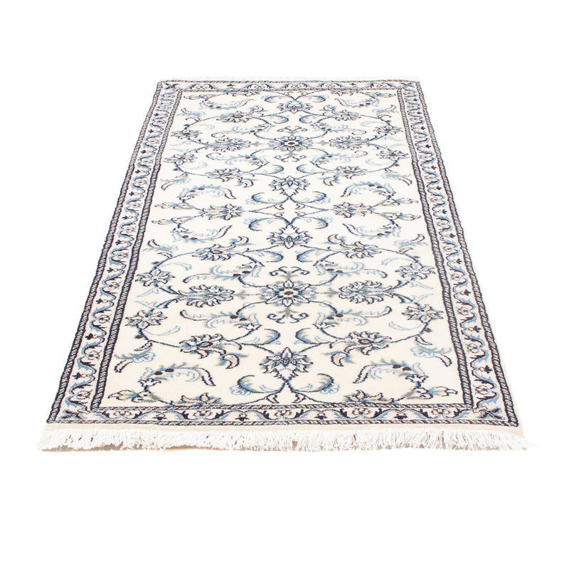 Tapis de couloir Tapis persan - Nain - 184 x 76 cm - crème