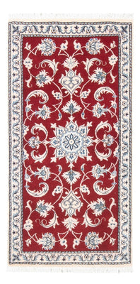 Tapis persan - Nain - 138 x 66 cm - rouge
