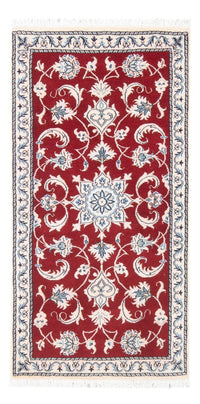 Tapis persan - Nain - 138 x 66 cm - rouge