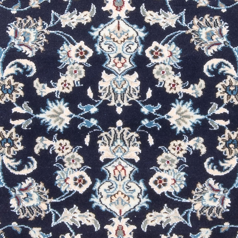 Tapis de couloir Tapis persan - Nain - 190 x 79 cm - bleu foncé