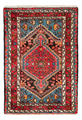 Tapis persan - Nomadic - 91 x 62 cm - rouge