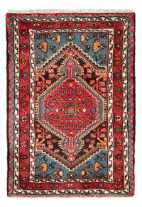 Tapis persan - Nomadic - 91 x 62 cm - rouge