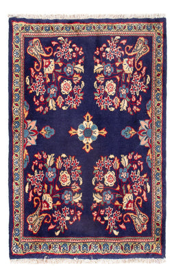 Tapis persan - Keshan - 91 x 63 cm - multicolore