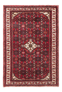 Tapis persan - Nomadic - 122 x 80 cm - rouge foncé