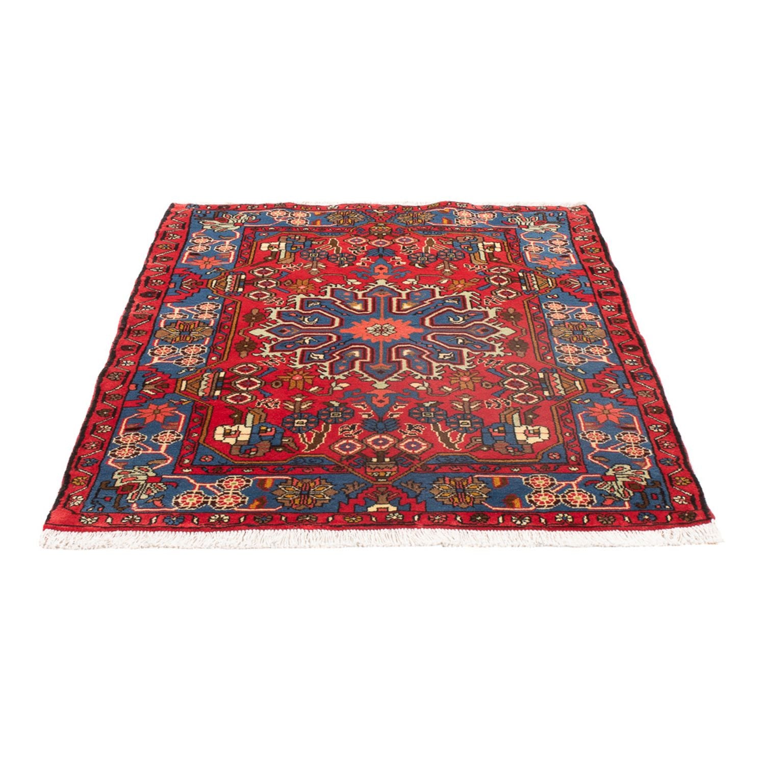 Tapis persan - Nomadic - 140 x 100 cm - rouge