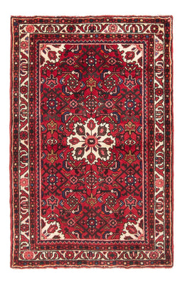 Tapis persan - Nomadic - 128 x 82 cm - rouge foncé