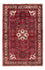 Tapis persan - Nomadic - 128 x 82 cm - rouge foncé