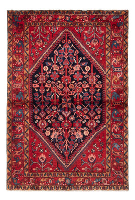 Tapis persan - Nomadic - 144 x 114 cm - bleu foncé