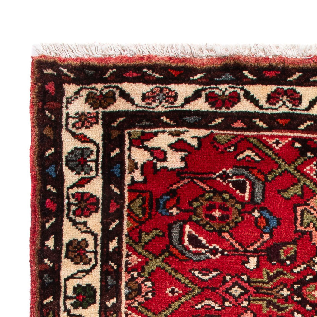 Tapis persan - Nomadic - 121 x 72 cm - rouge