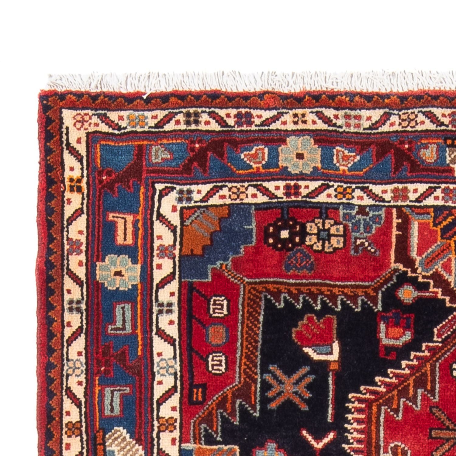 Tapis persan - Nomadic - 188 x 118 cm - rouge