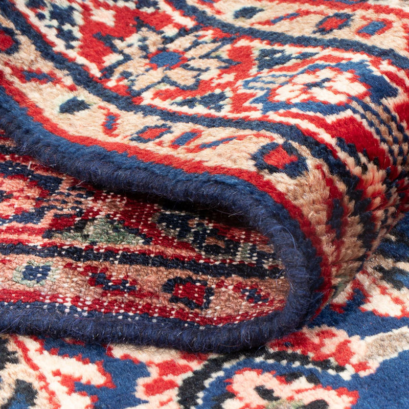 Tapis de couloir Tapis persan - Nomadic - 205 x 96 cm - bleu