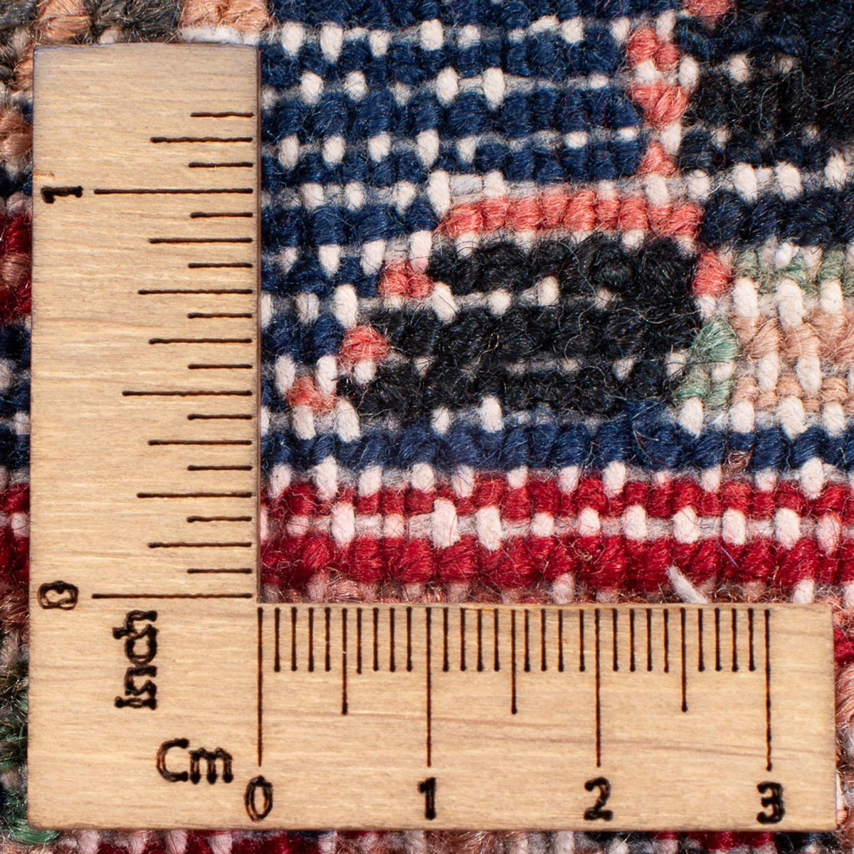 Tapis de couloir Tapis persan - Nomadic - 205 x 96 cm - bleu