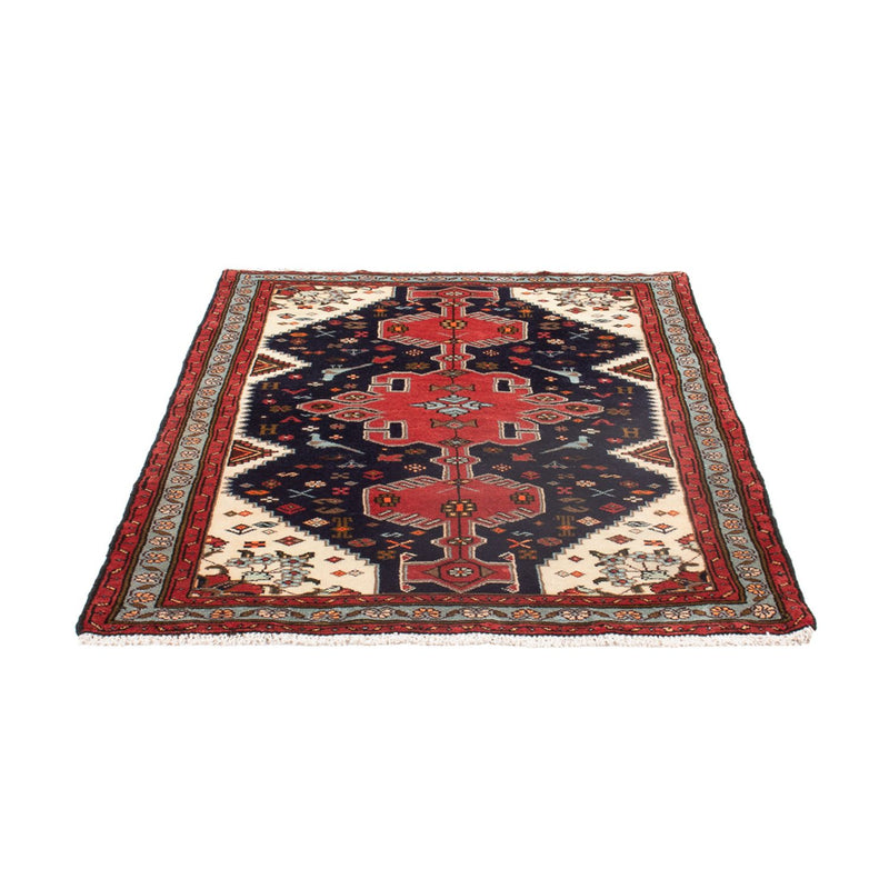 Tapis persan - Nomadic - 150 x 100 cm - bleu foncé