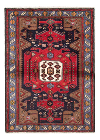 Tapis persan - Nomadic - 161 x 110 cm - bleu foncé