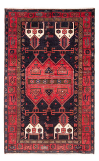 Tapis persan - Nomadic - 225 x 144 cm - bleu foncé