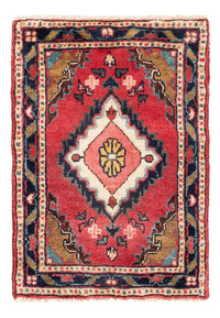 Tapis persan - Nomadic - 66 x 46 cm - rouge