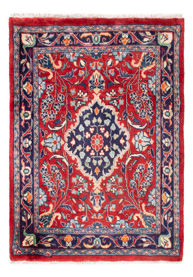 Tapis persan - Classique - 88 x 63 cm - bleu foncé