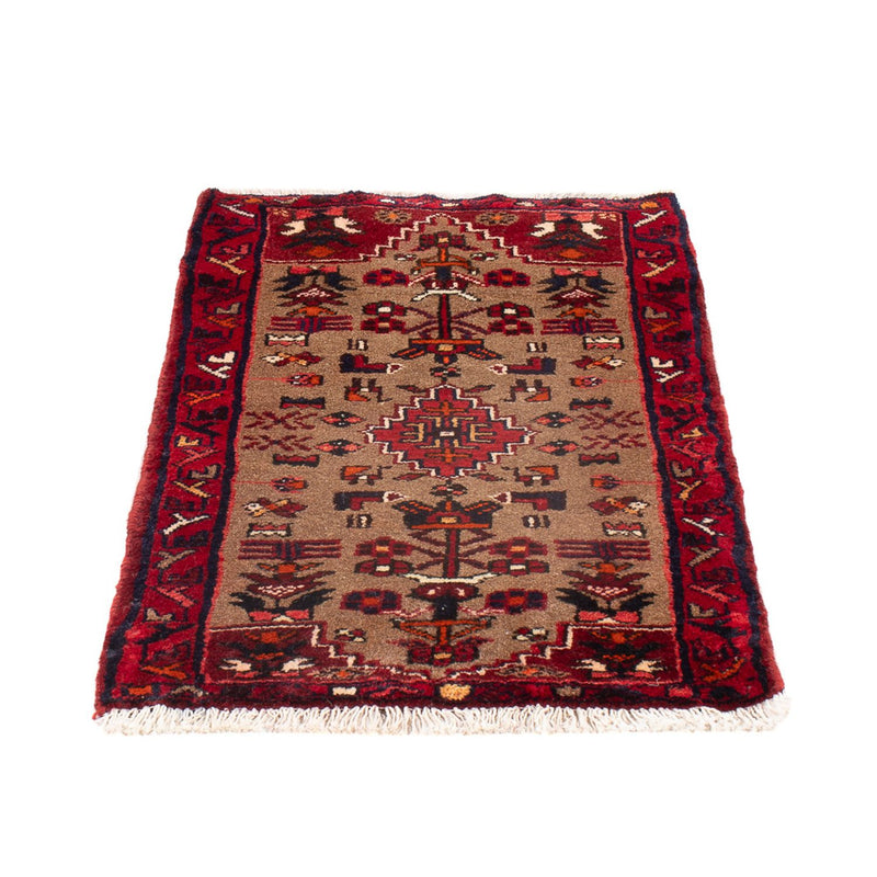Tapis persan - Nomadic - 72 x 47 cm - marron
