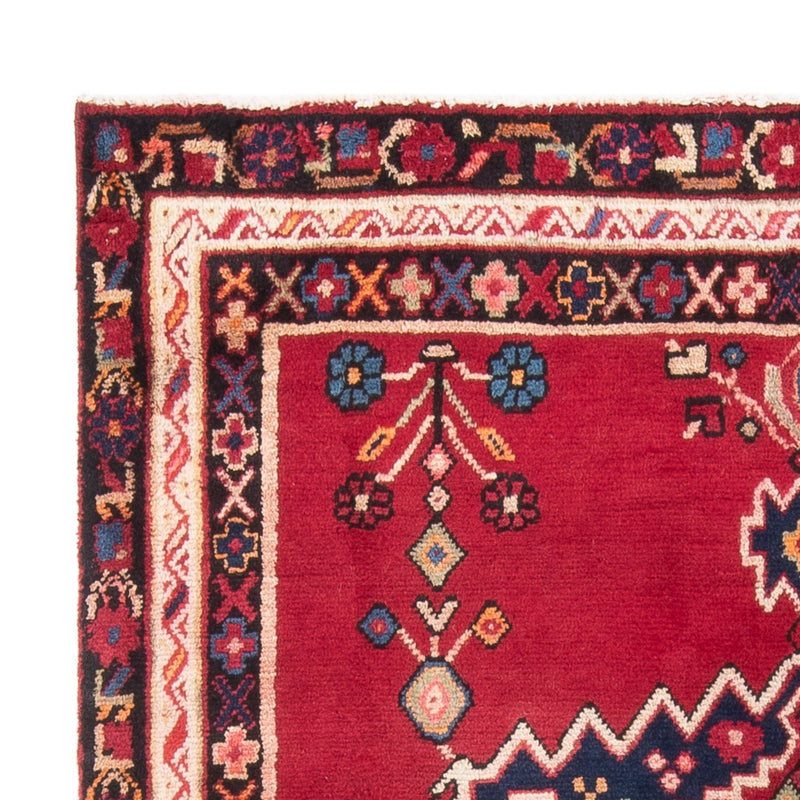 Tapis persan - Nomadic - 150 x 121 cm - rouge