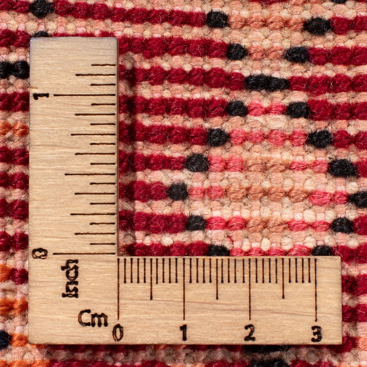 Tapis persan - Nomadic - 150 x 121 cm - rouge