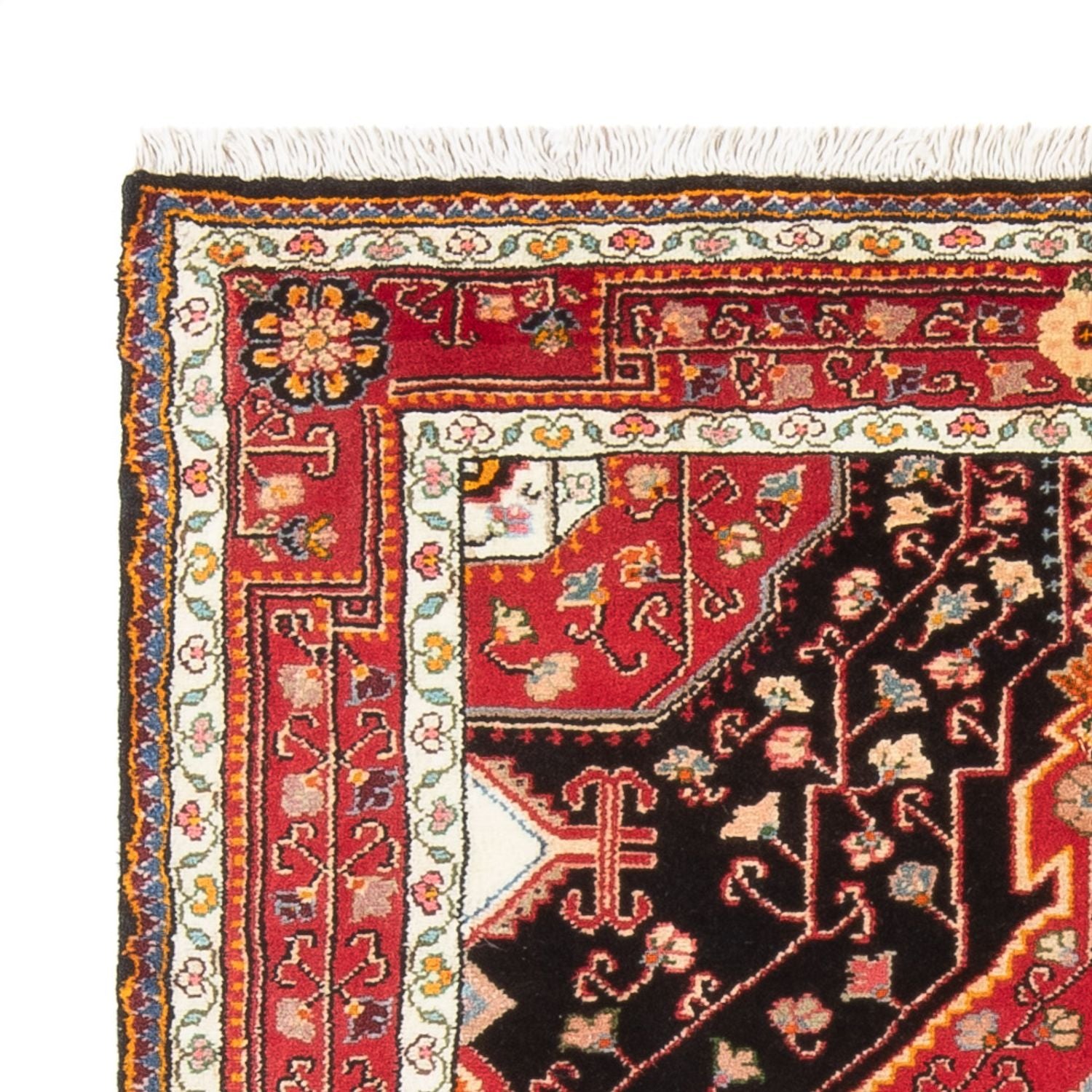 Tapis persan - Nomadic - 154 x 112 cm - bleu foncé