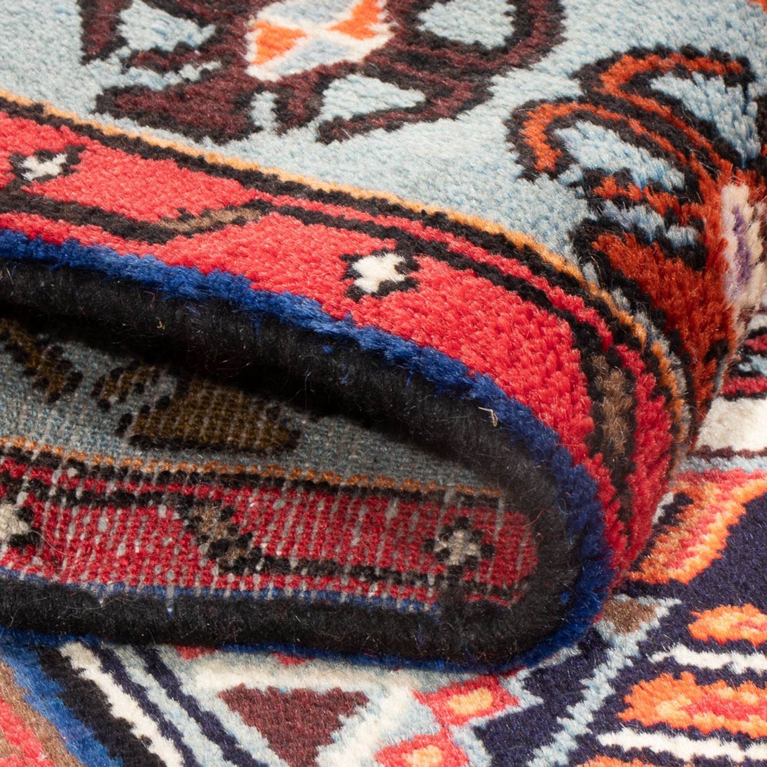 Tapis persan - Nomadic - 150 x 99 cm - rouge