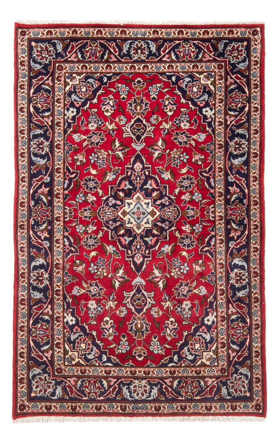 Tapis persan - Keshan - 156 x 91 cm - rouge
