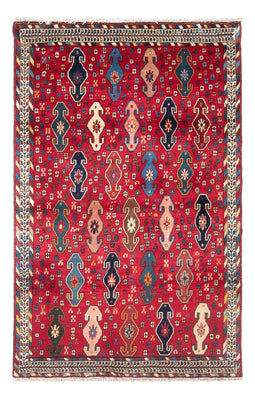 Tapis persan - Nomadic - 183 x 110 cm - rouge