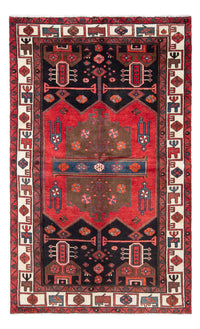 Tapis persan - Nomadic - 239 x 146 cm - rouge