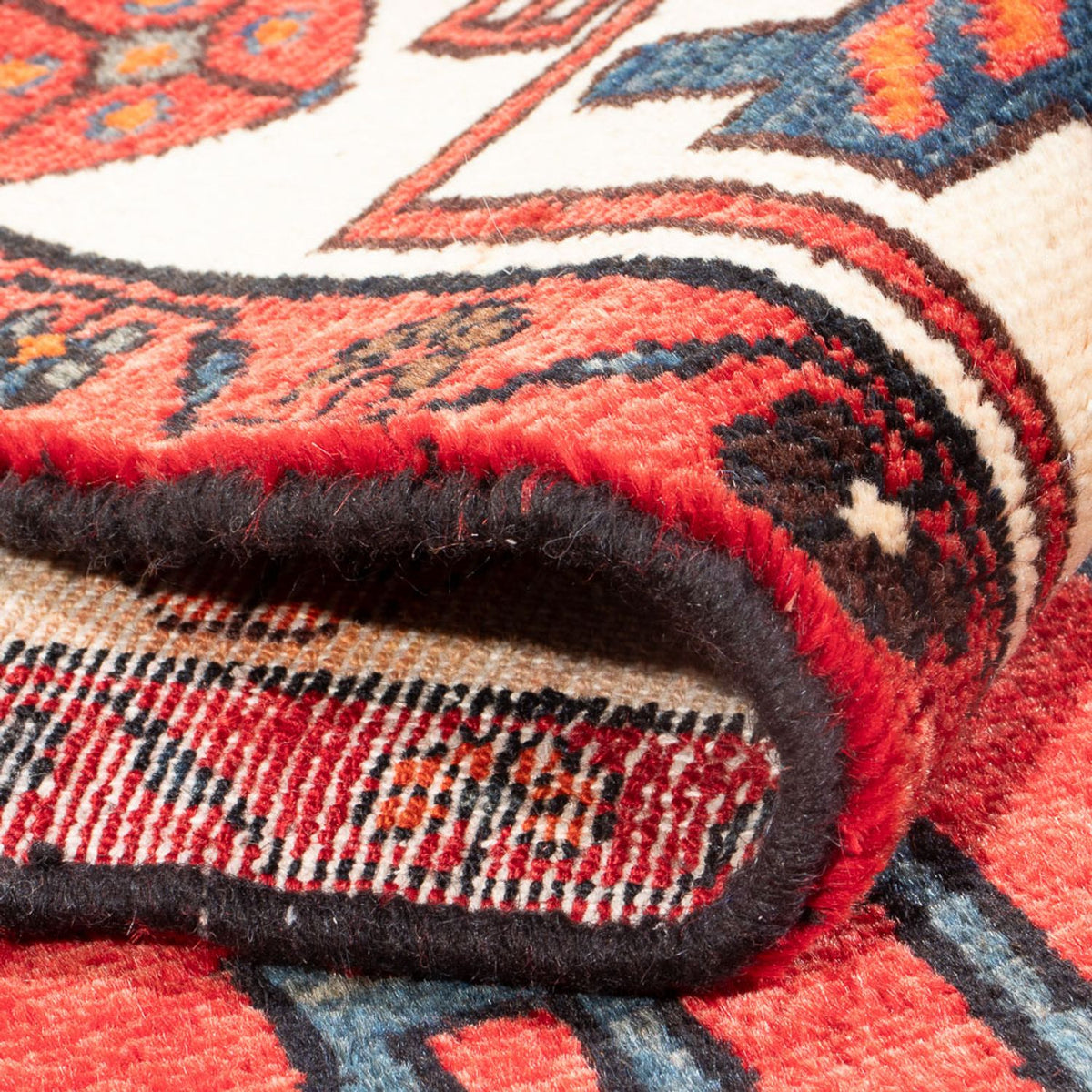 Tapis persan - Nomadic - 239 x 146 cm - rouge