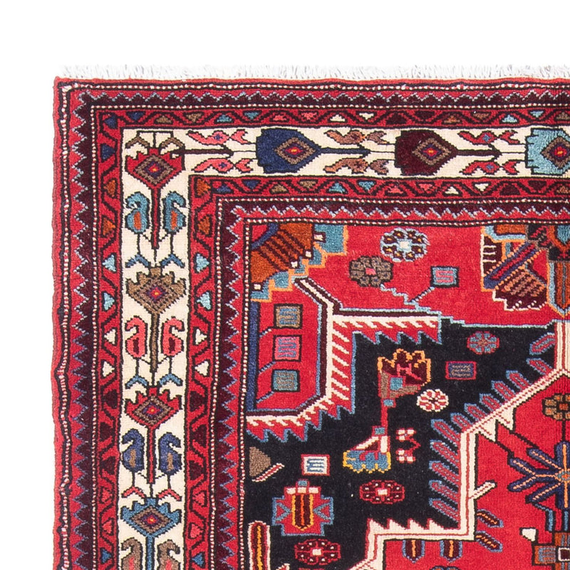 Tapis persan - Nomadic - 207 x 136 cm - rouge