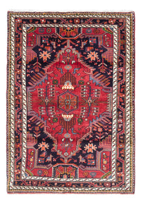 Tapis persan - Nomadic - 184 x 117 cm - rouge