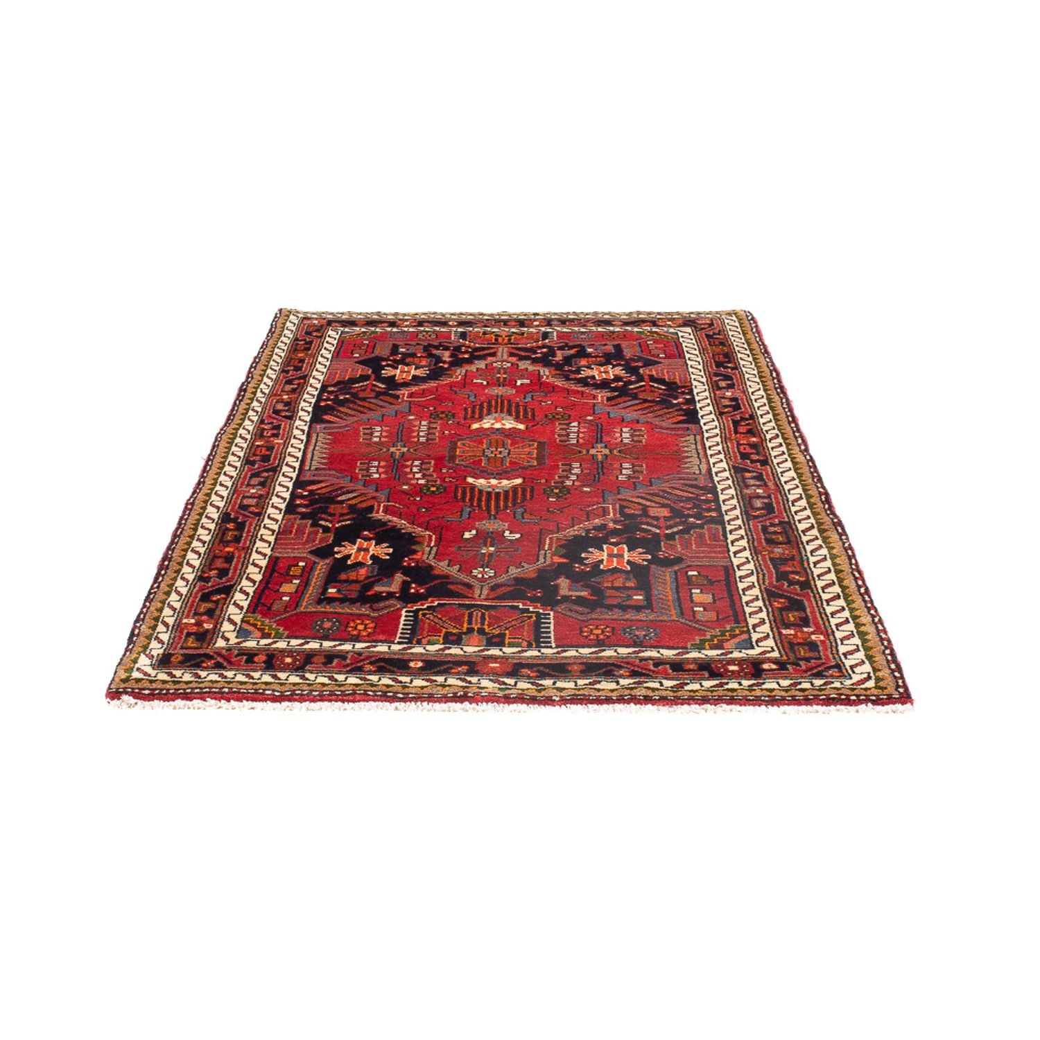 Tapis persan - Nomadic - 184 x 117 cm - rouge