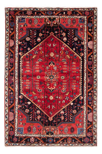 Tapis persan - Nomadic - 215 x 139 cm - rouge