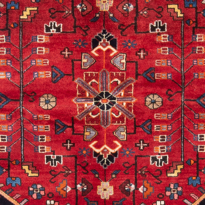Tapis persan - Nomadic - 215 x 139 cm - rouge