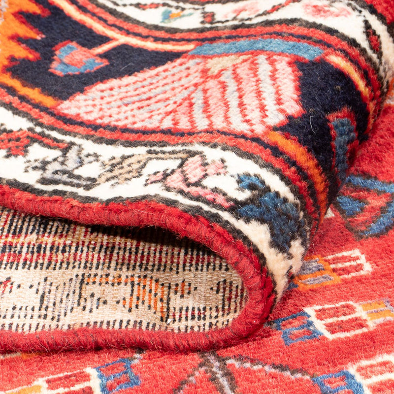 Tapis persan - Nomadic - 215 x 139 cm - rouge