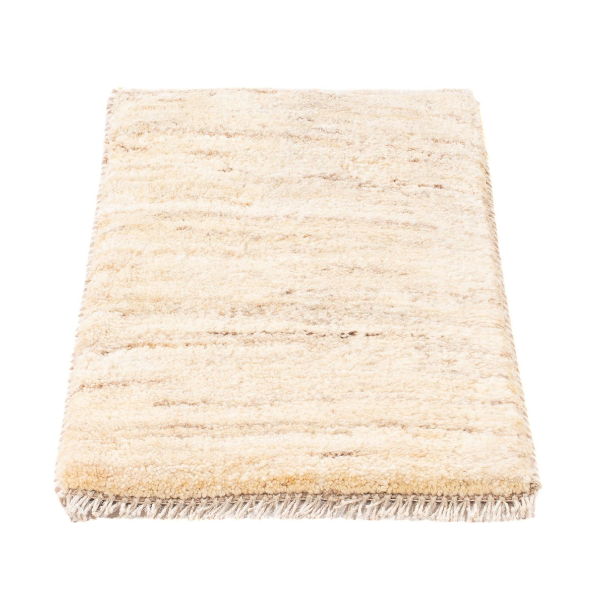 Tapis Gabbeh - Persan - 60 x 40 cm - beige clair
