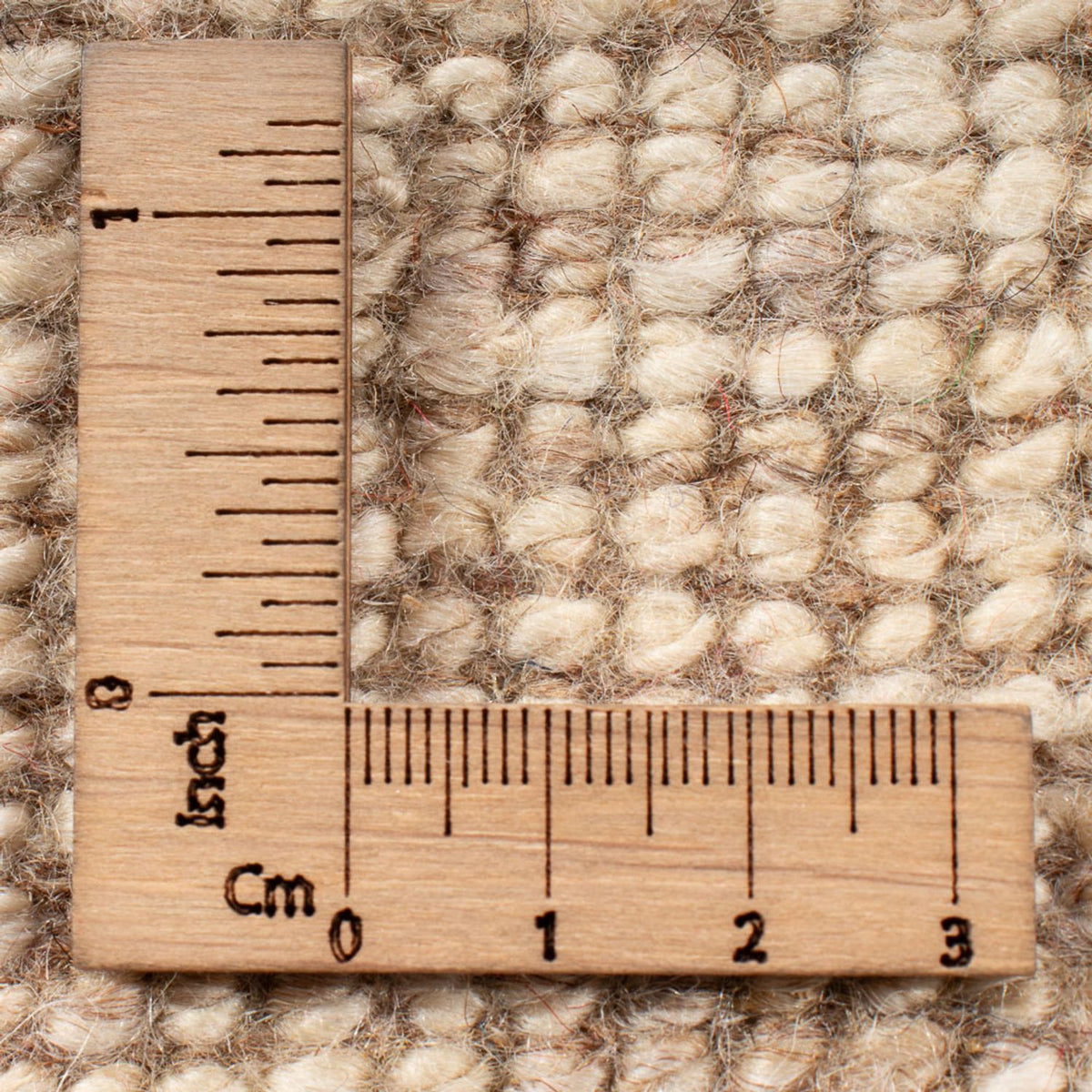 Tapis Gabbeh - Persan - 60 x 40 cm - beige clair