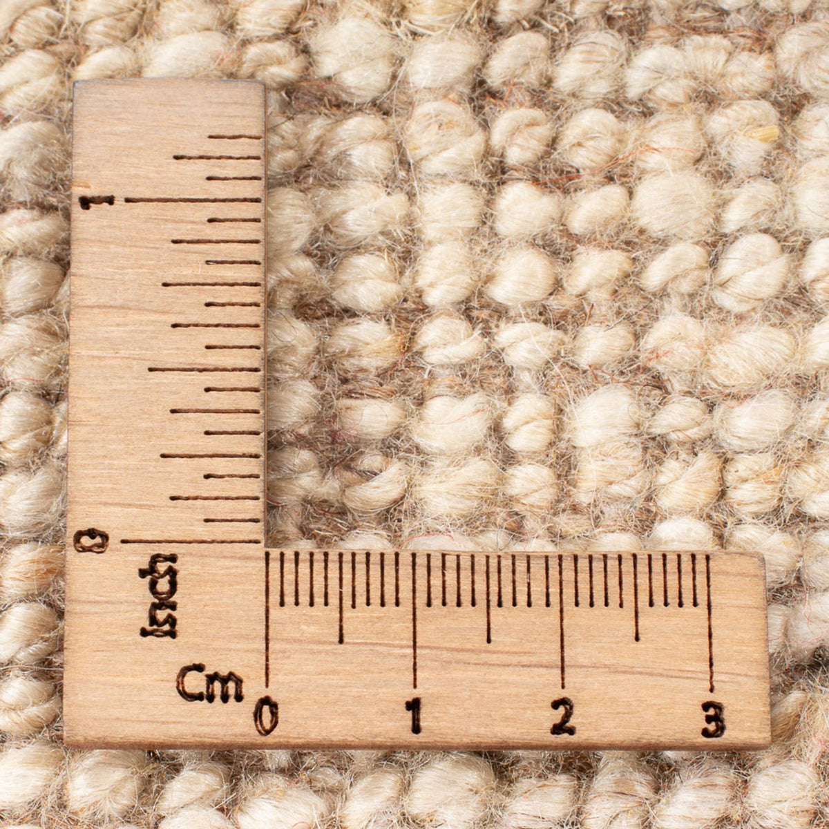 Tapis Gabbeh - Persan - 60 x 40 cm - beige clair