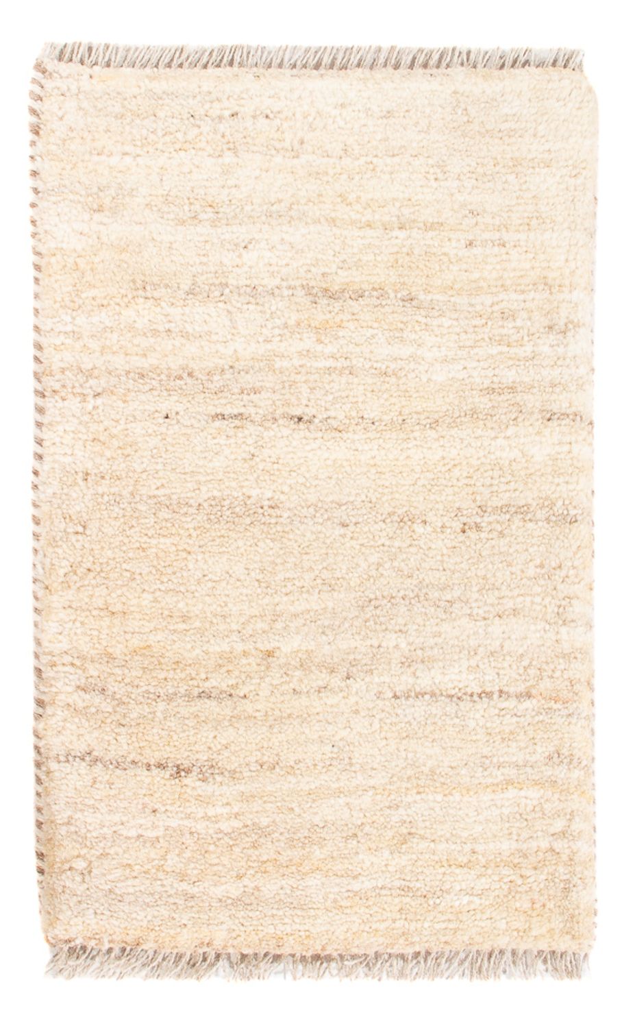 Tapis Gabbeh - Persan - 60 x 40 cm - beige clair