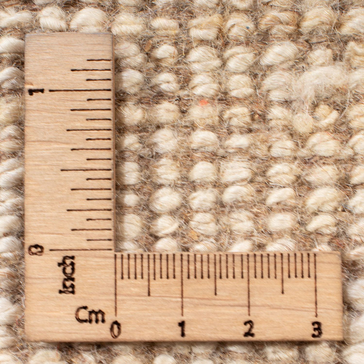 Tapis Gabbeh - Persan - 60 x 40 cm - beige clair