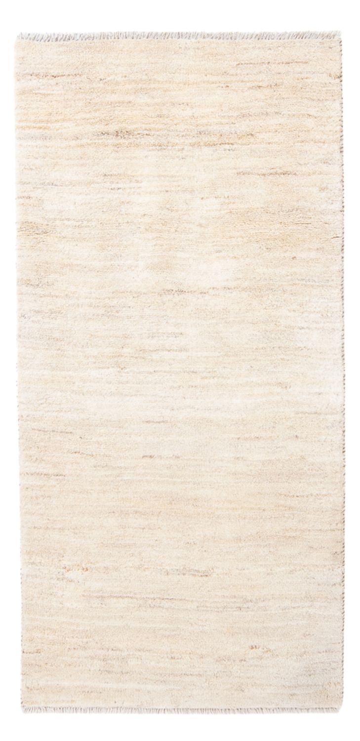 Tapis de couloir Tapis Gabbeh - Persan - 160 x 74 cm - crème
